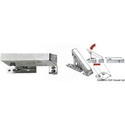 Fermeture à levier en inox