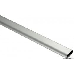 Tube en aluminium ovale