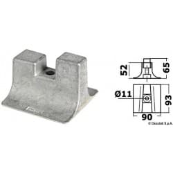 Anode pied Yamaha