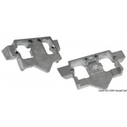 Plaque intra-hors-bord (zinc)