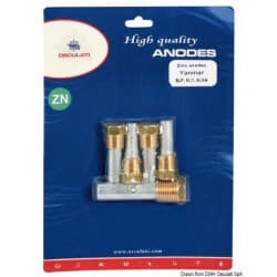 Kit zinc moteurs in-bord 6LP/6LY/4LH.