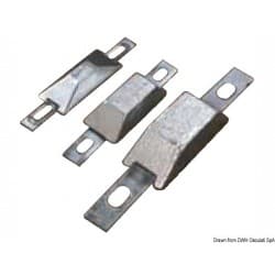 Anodes rectangulaires avec encoche