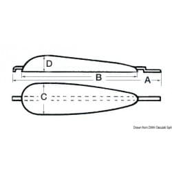 Anodes à souder