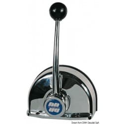 Boîtier mono-levier en alliage moulé, chromé