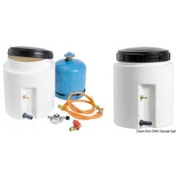 Container étanche pour bouteille de gaz