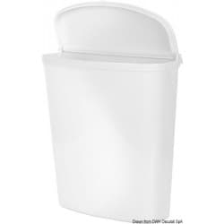 Conteneur à ordures suspendu avec couvercle