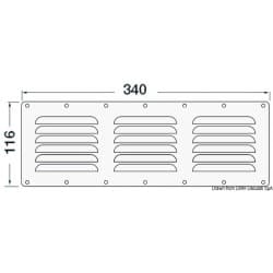Grilles d´aération rectangulaires