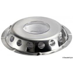 Prise d´air inox avec passage de la lumière