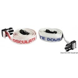 Sangles Tie Down pour fixer la grand-voile
