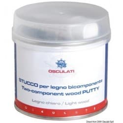 Enduit pour bois double composant