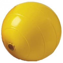 CASTRO - Bouée rotomoulée 40cm cheminée 52mm - JAUNE