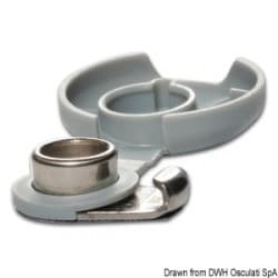 Capuchon en plastique boutons pression Q-SNAP