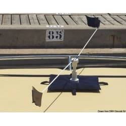 Support lesté Anti-mouettes pour pont - STOPGULL