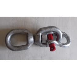 KIT EMERILLON (GRAND OEIL 19MM + MANILLE LYRE HR GALVA 5/8"  CMU 3250KG)