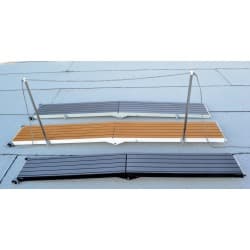 Main courante pour passerelle