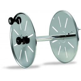 Enrouleur de cordages en inox poli "Douglas Marine"