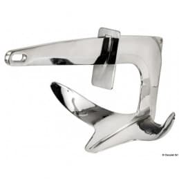 Ancre Trefoil® acier inox avec plaque de blocage