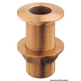 Passe-coque en bronze - GUIDI