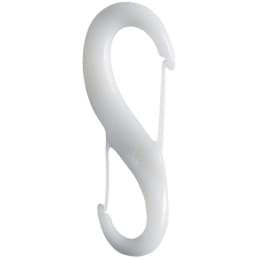 Mousqueton plastique double - Long: 64mm
