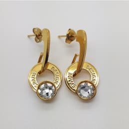 Boucles d'oreilles Créoles - Doré