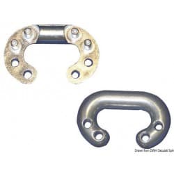 Maillon à riveter en inox pour chaîne calibrée