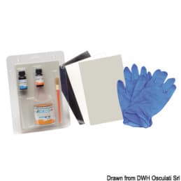 Kit de réparation 'professionnel' pour canots