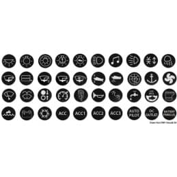 Ensemble de 40 autocollants marins - Antivandalisme