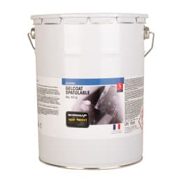 Gelcoat spatulable - blanc ral 9016 - 5kg