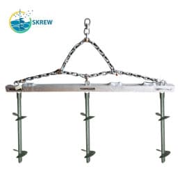 Barre de liaison Galvanisée pour 3 ancres Skrew