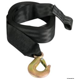 Sangle nylon avec mousqueton incorporé