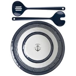 Saladier Sailor Soul avec couverts - Marine Business
