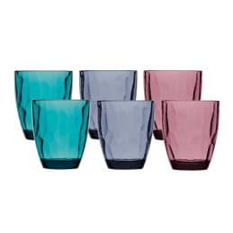 6 Verres à eau Mix Colors - Marine Business