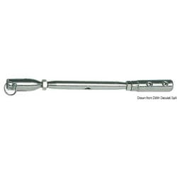 Ridoirs avec embout à six pans en inox incorporé