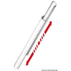 Gaines pour haubans et ridoirs en aluminium anodisé