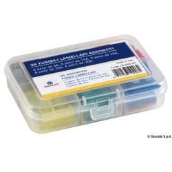36 Fusibles (à fiche) assortis