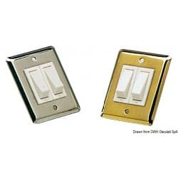 Interrupteur basculant à paroi