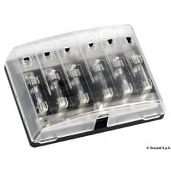 Boîte à fusibles en verre