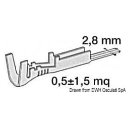 Branchement mâle en laiton