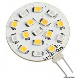 Ampoule LED SMD bicolore culot G4