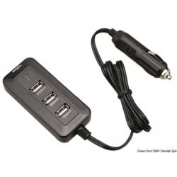 Prise USB quadruple volant