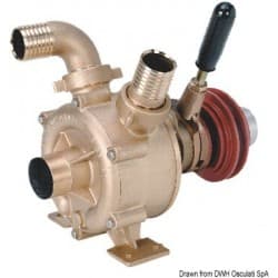 Pompe auto-amorçable en bronze avec turbine