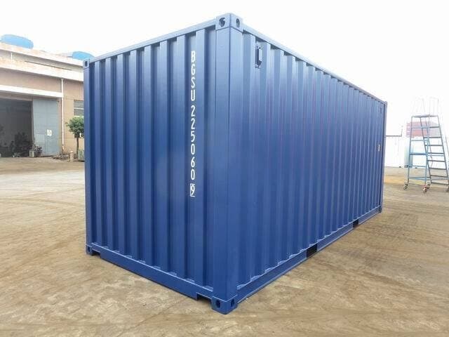Container 20 Pieds Bleu 1er voyage (Neuf)