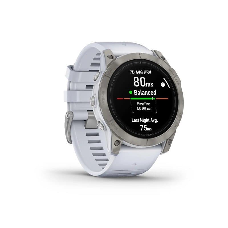 Montre Garmin Epix Pro Gen 2 Sapphire Titane 47 mm - 51 mm , Argent