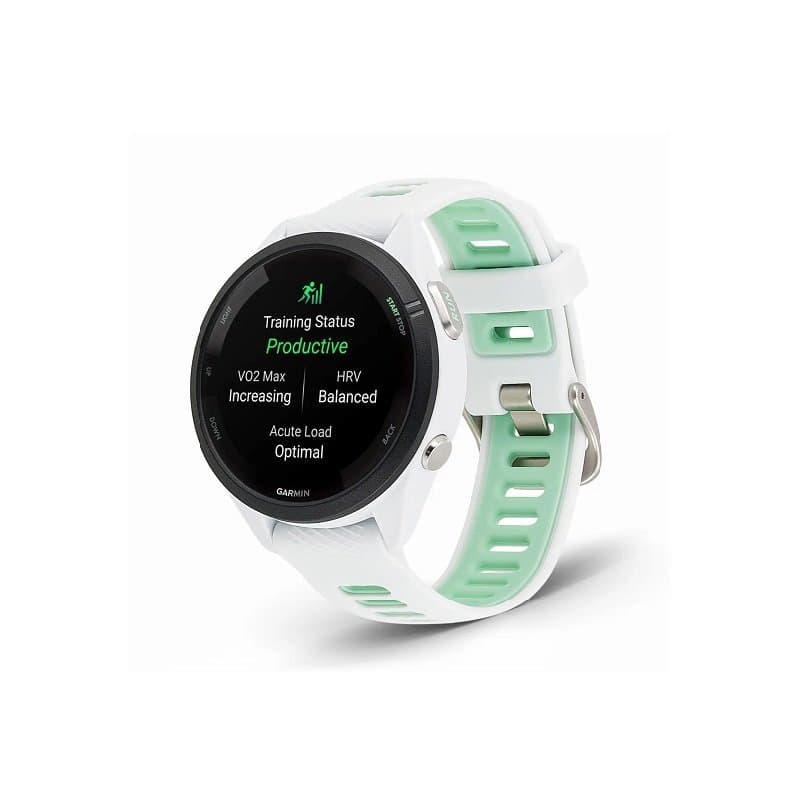 Montre GPS Garmin Forerunner 265 265S Music 42 mm - Blanc