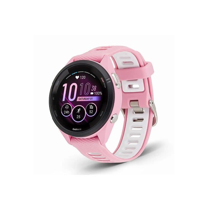 Montre GPS Garmin Forerunner 265 265S Music 42 mm - Rose