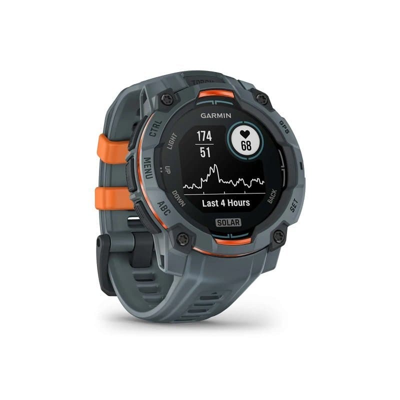 Montre Garmin Instinct 3 Solar 45 mm - 45 mm , Gris