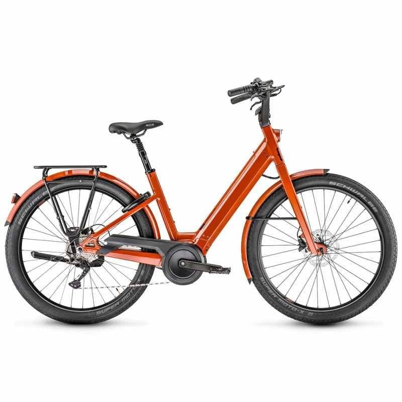 Moustache Lundi 27.1 Vélo de ville électrique - Rouge , 500 Wh