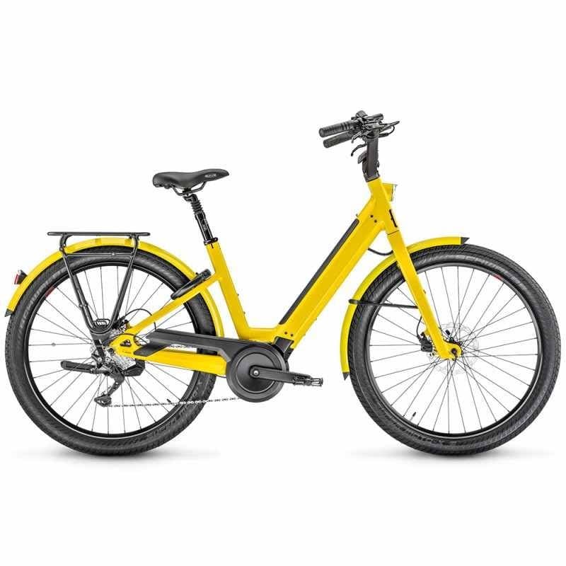 Moustache Lundi 27.1 Vélo de ville électrique - Jaune , 400 Wh