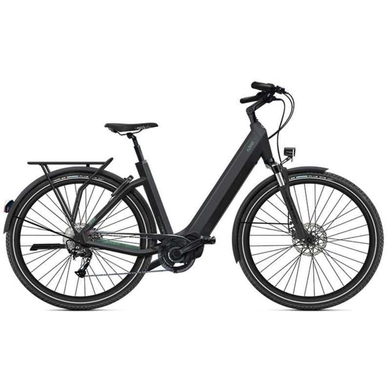 Vélo de Ville Électrique O2feel iSwan Explorer 6.1 Univ Shimano Alivio 9V 540 Wh - Noir , 432Wh
