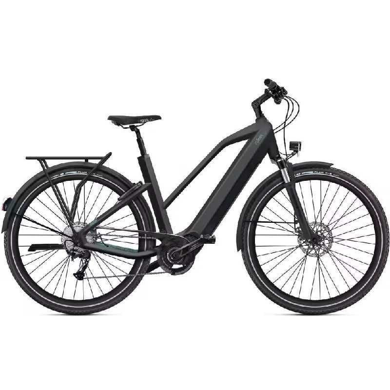 O2feel iSwan Explorer Mid 6.2 Shimano Alivio 9V 540 Wh - Noir